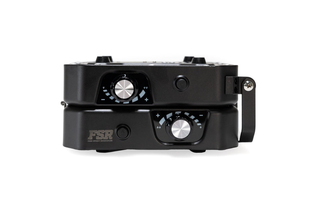 FSR Portable 2 Burner Camp Stove & Wind Screen | Dual Burner Outdoor Cooking - Recon Recovery