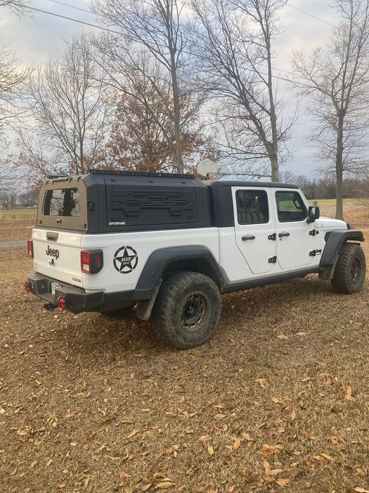 Openroad Aluminum Light Weight Modular Truck Cap for 2019-2026 Jeep Gladiator JT