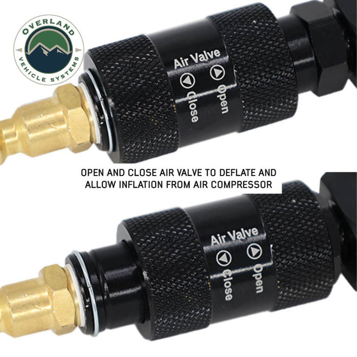 OVS Quick 2 or 4 Tire Inflation / Deflation System Ultra Fast Hose Kit for Car Trailer or Motorcycle - Recon Recovery