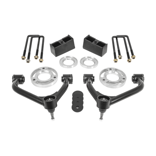 ReadyLIFT 2.0" Front with 1.0" Rear SST Lift Kit for 2019-2024 Chevrolet/GMC Silverado 1500/Sierra 1500 AT4 & Trail Boss - Recon Recovery