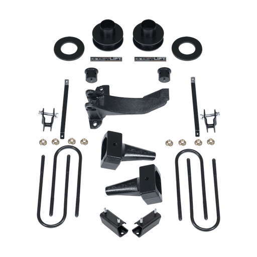 ReadyLIFT 2.5" SST Lift Kit with 4" Rear Tapered Blocks - 1 Piece Drive Shaft without Shocks for 2011-2016 Ford F-250 Super Duty/F-350 Super Duty/F-450 Super Duty - Recon Recovery