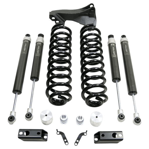 ReadyLIFT 2.5" Coil Spring Front Lift Kit with Falcon 1.1 Monotube Front and Rear Shocks and Front Track Bar Bracket for 2020-2026 Ford F-250 Super Duty/F-350 Super Duty/F-450 Super Duty - Recon Recovery