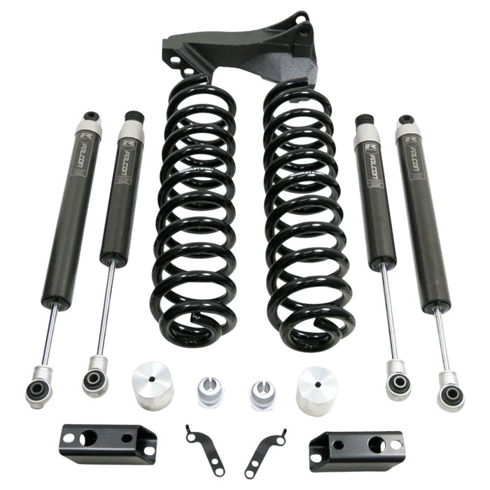 ReadyLIFT 2.5" Coil Spring Front Lift Kit with Falcon 1.1 Monotube Front and Rear Shocks and Front Track Bar Bracket for 2020-2026 Ford F-250 Super Duty/F-350 Super Duty/F-450 Super Duty - Recon Recovery