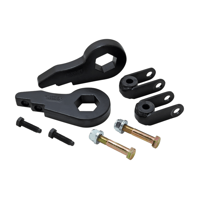 ReadyLIFT 2.5" Front Leveling Kit (Forged Torsion Key) for 1988-2007 Cadillac Escalade & Chevrolet Avalanche/Silverado 1500/C1500/Tahoe/Suburban & GMC Sierra 1500/C1500/Yukon - Recon Recovery