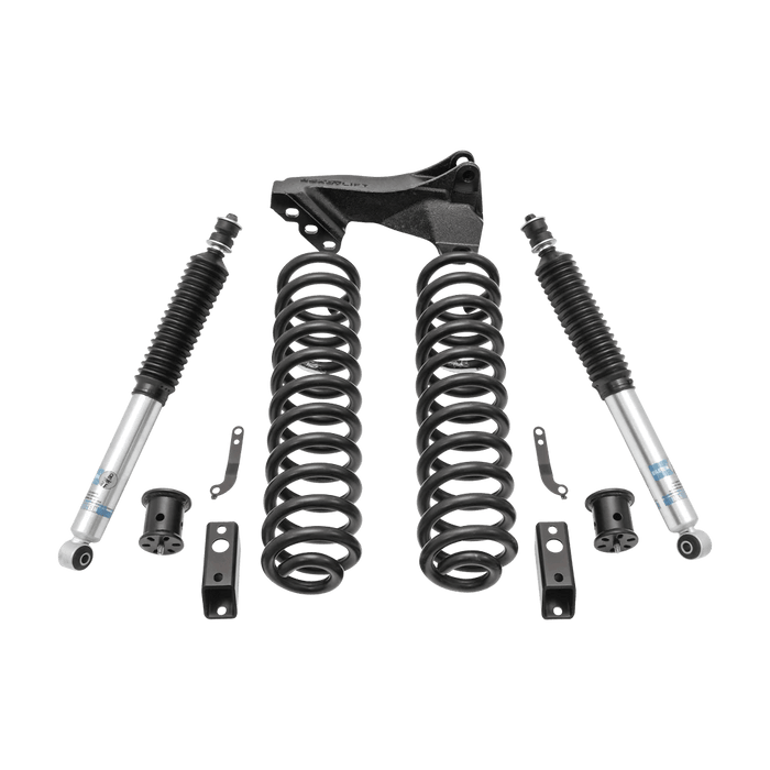 ReadyLIFT 2.5" Coil Spring Front Lift Kit with Bilstein Front Shocks and Front Track Bar Bracket for 2011-2016 Ford F-250 Super Duty/F-350 Super Duty/F-450 Super Duty - Recon Recovery