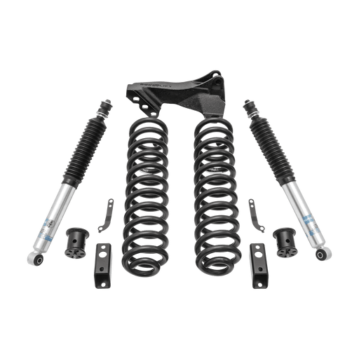 ReadyLIFT 2.5" Coil Spring Front Lift Kit with Bilstein Front Shocks and Front Track Bar Bracket for 2017-2019 Ford F-250 Super Duty/F-350 Super Duty/F-450 Super Duty - Recon Recovery