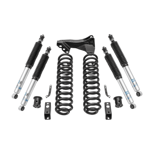 ReadyLIFT 2.5" Coil Spring Front Lift Kit with Bilstein Front and Rear Shocks and Front Track Bar Bracket for 2017-2019 Ford F-250 Super Duty/F-350 Super Duty/F-450 Super Duty - Recon Recovery