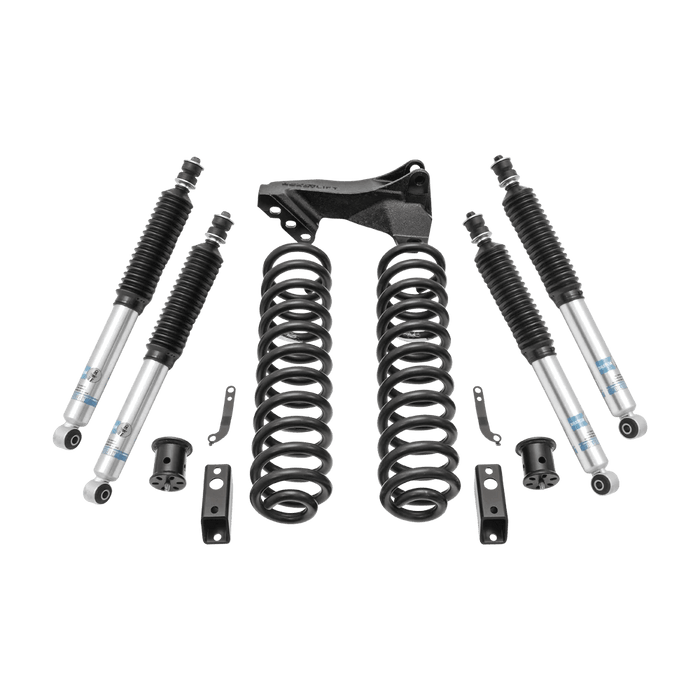 ReadyLIFT 2.5" Coil Spring Front Lift Kit with Bilstein Front and Rear Shocks and Front Track Bar Bracket for 2017-2019 Ford F-250 Super Duty/F-350 Super Duty/F-450 Super Duty - Recon Recovery