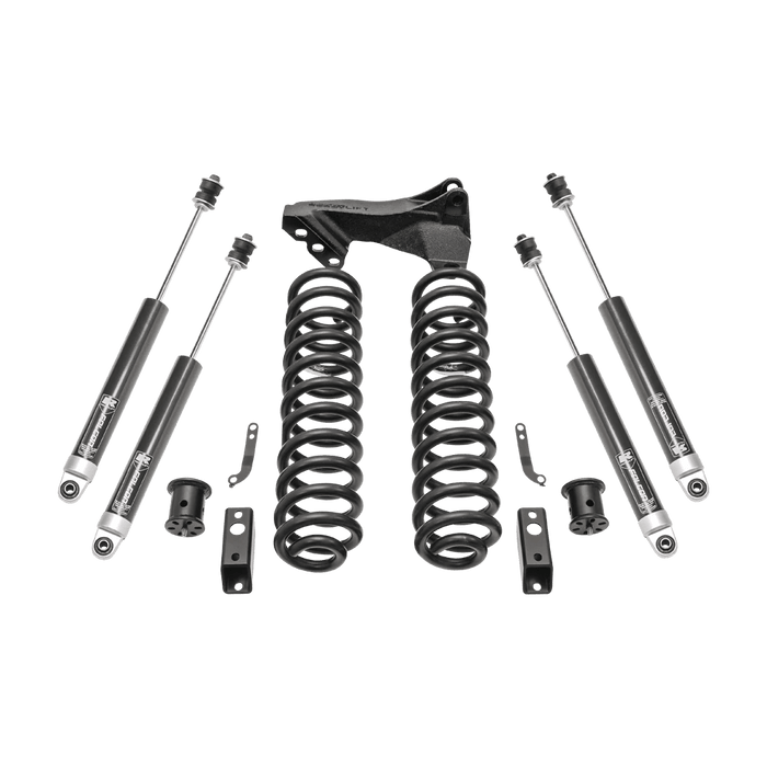 ReadyLIFT 2.5" Coil Spring Front Lift Kit with Falcon 1.1 Monotube Front and Rear Shocks and Front Track Bar Bracket for 2011-2016 Ford F-250 Super Duty/F-350 Super Duty/F-450 Super Duty - Recon Recovery