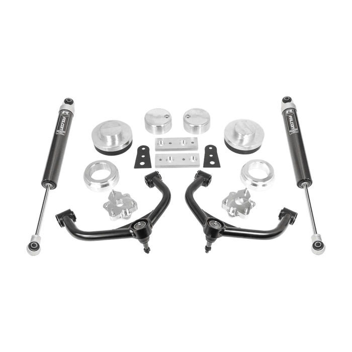 ReadyLIFT 4.0" Front with 2.0" Rear SST Lift Kit with Falcon 1.1 Monotube Rear Shocks for 2009-2024 Ram 1500 - Recon Recovery
