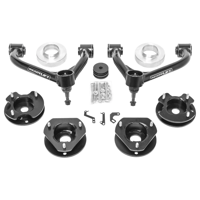 ReadyLIFT 3.0" F Strut Spacer-3.0" R Strut and Preload Spacer Tube A-Arm use w/ Magnetic Ride Control for 2021-2026 Chevrolet Tahoe/Suburban & GMC Yukon - Recon Recovery