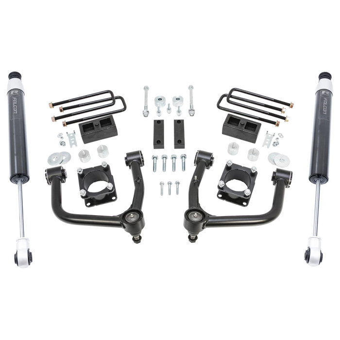 ReadyLIFT 4.0" SST Lift Kit Front with 2" Rear with Upper Control Arms and Falcon 1.1 Monotube Shocks for 2007-2021 Toyota Tacoma