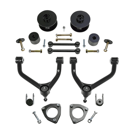 ReadyLIFT 4" SST Lift Kit with 3" Rear Spacer Upper Control Arms for Factory Steel OE Upper Control Arms without Shocks for 2007-2014 Cadillac Escalade & Chevrolet Avalanche/Tahoe/Suburban & GMC Yukon - Recon Recovery