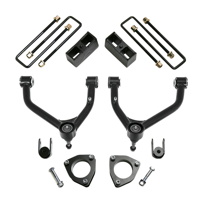 ReadyLIFT 4" SST Lift Kit with Upper Control Arms for Cast Steel OE Upper Control Arms without Shocks for 2014-2016 Chevrolet/GMC Silverado 1500/Sierra 1500 - Recon Recovery