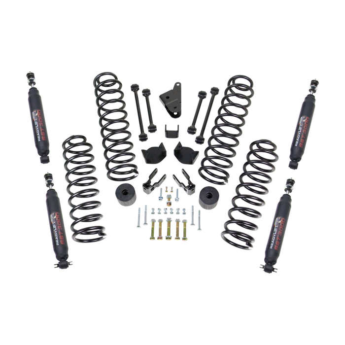 ReadyLIFT 4" SST Coil Spring Lift Kit with SST3000 Shocks for 2007-2018 Jeep Wrangler JK/Wrangler JKU