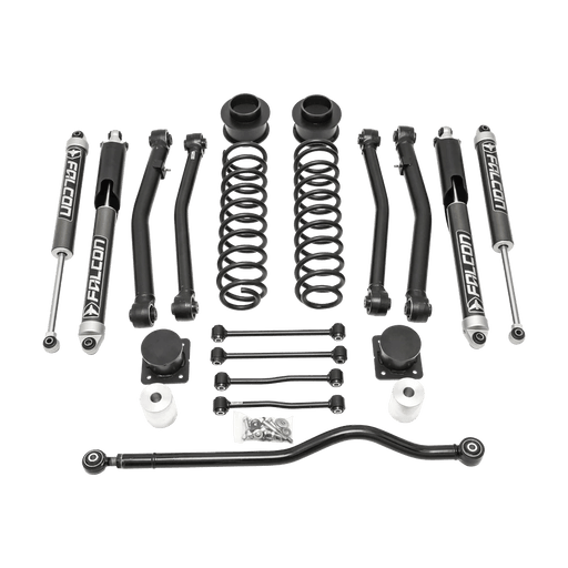 ReadyLIFT 4" Terrain Flex 4-Arm Kit with Falcon 2.1 Shocks (includes front track bar) for 2020-2026 Jeep Gladiator JT - Recon Recovery