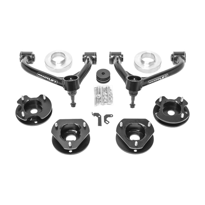 ReadyLIFT 3.0" F Strut Spacer-3.0" R Strut and Preload Spacer Tube A-Arm use w/ factory suspension (Non-Magnetic Ride) for 2021-2026 Chevrolet Tahoe/Suburban & GMC Yukon - Recon Recovery
