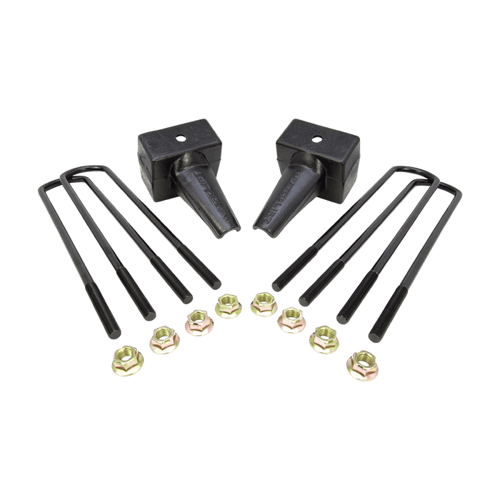 ReadyLIFT 5" Tapered Rear Block Kit for 1 Piece Drive Shaft, 16.5" U-Bolts for 2011-2016 Ford F-250 Super Duty/F-350 Super Duty/F-450 Super Duty - Recon Recovery