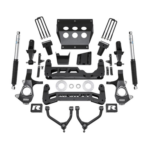 ReadyLIFT 7" Big Lift Kit with Upper Control Arms for Stamped Steel OE Upper Control Arms with Bilstein Shocks for 2014-2018 Chevrolet/GMC Silverado 1500/Sierra 1500 - Recon Recovery