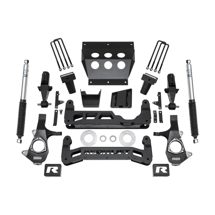 ReadyLIFT 7" Big Lift Kit for Cast Steel OE Upper Control Arms with Bilstein Shocks for 2014-2018 Chevrolet/GMC Silverado 1500/Sierra 1500 - Recon Recovery