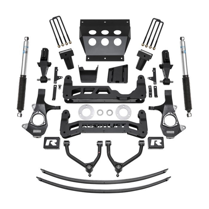 ReadyLIFT 9" Big Lift Kit for Cast Steel OE Upper Control Arms with Bilstein Shocks for 2014-2016 Chevrolet/GMC Silverado 1500/Sierra 1500