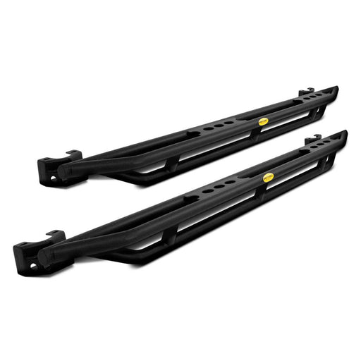 SmittyBilt No Drill Rock Sliders for 2010 - 2018 Jeep Wrangler JK 4 Door - Recon Recovery - Recon Recovery