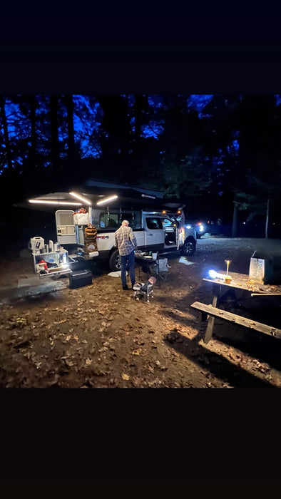 Openroad Plus Size 270 Degree Free Standing Overland Awning With LEDs & Mounting Hardware - Recon Recovery