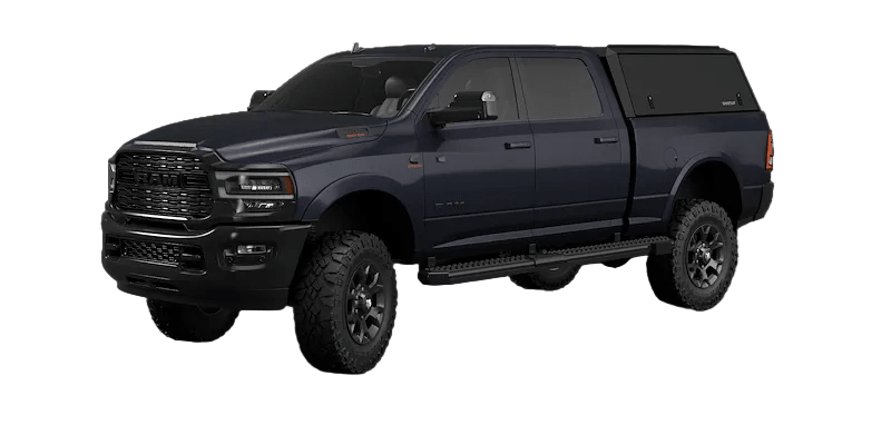 RSI SmartCap EVOd Defender Edge Truck Cap for 2009-2027 Ram 2500/3500 6.4 Foot Bed - Recon Recovery