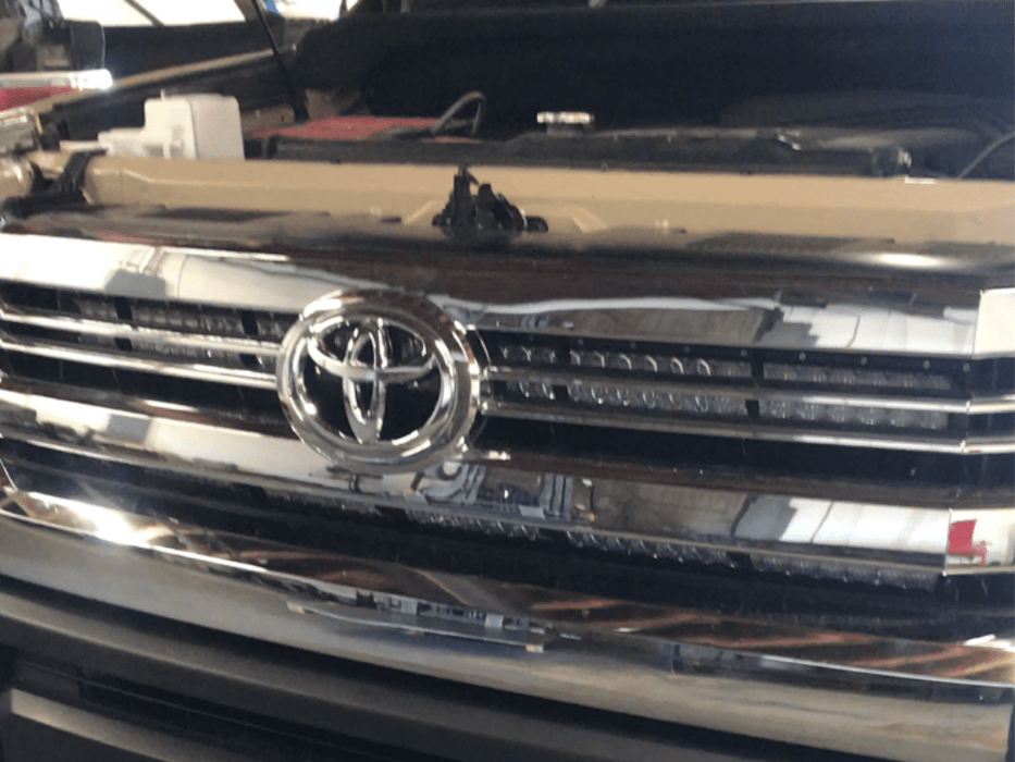 42" Hidden Grille Curved LED Light Bar Brackets Kit For 2014-2021 Toyota Tundra - Recon Recovery