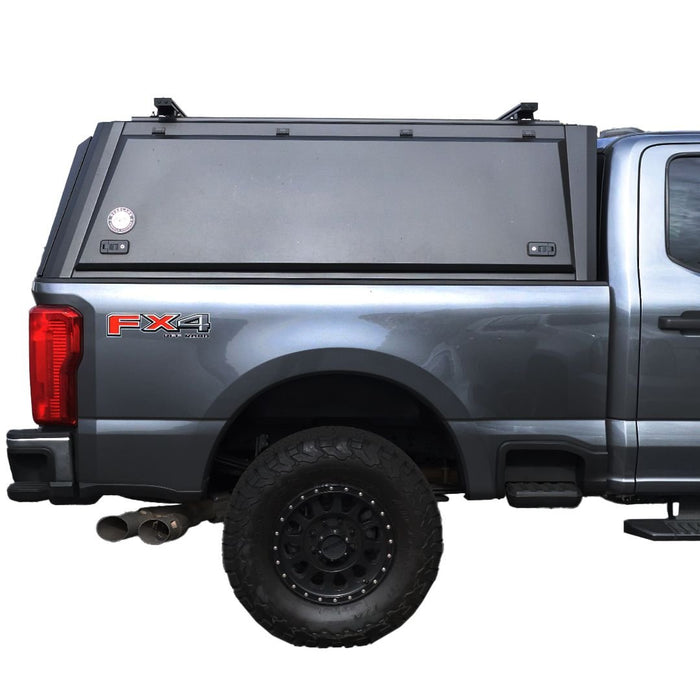 OVS Expedition Stainless Steel Bed Cap with Wing Doors for 2023 - 2026 Ford F - 250 & F - 350 - Recon Recovery