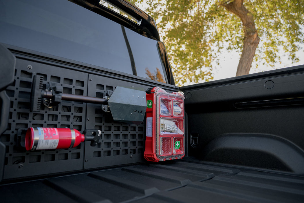 Rago Fabrication Truck Bed Molle Panels for 2022 - 2026 Rivian R1T - Recon Recovery - Recon Recovery