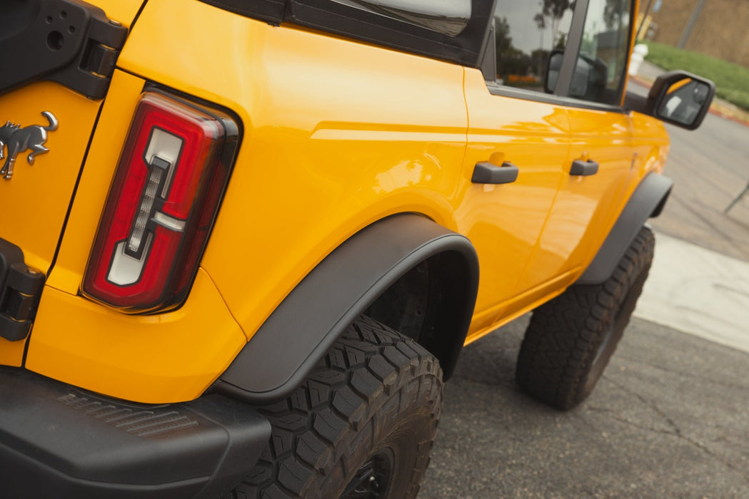 Smittybilt Rear Aluminum Fenders for 2021 - 2026 Ford Bronco 4 - Door - Recon Recovery