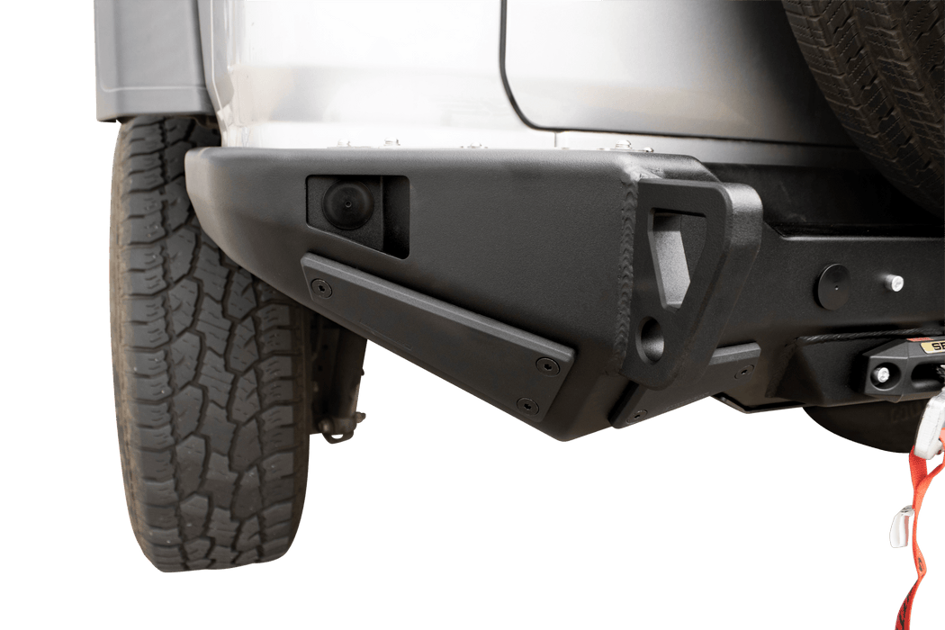 Smittybuilt XRC Gen3 Rear Winch Bumper with Hitch for 2018+ Jeep Wrangler JL - Recon Recovery