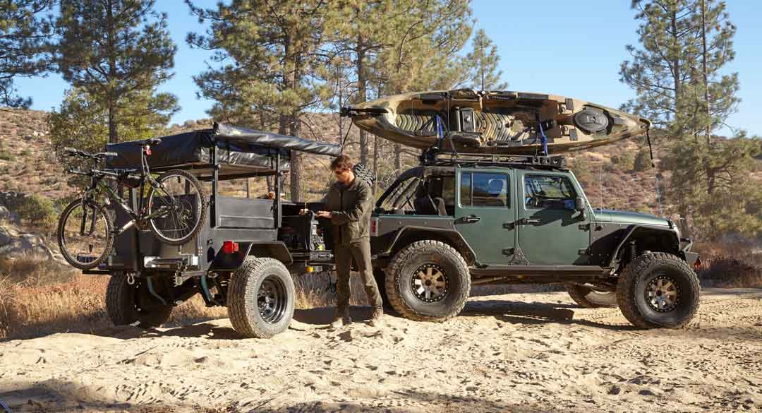 Smittybilt Contractor Rack SmittyBilt Universal Flat Defender Roof Rack 94x50x2 - Recon Recovery