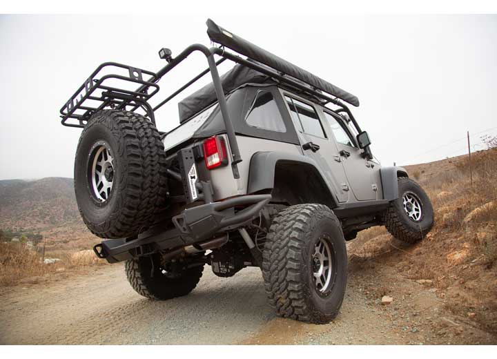 SmittyBilt SRC Gen2 Modular Rear Bumper for 2007 - 2018 Jeep Wrangler JK - Recon Recovery - Recon Recovery