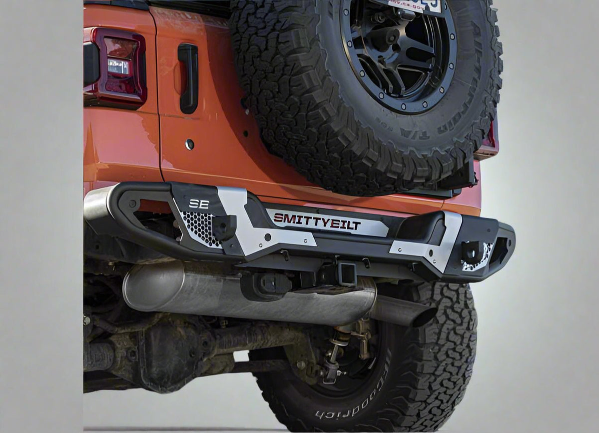 Smittybilt Apollo Rear Bolt on Bumper for 2018-2025 Jeep Wrangler JL ...