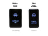 2016-2019 Toyota Tacoma OEM Style 2 Switch Panel - Recon Recovery