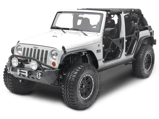 Smittybilt XRC 4" Steel Fender Flare Kit for 2007 - 2018 Jeep Wrangler JK - Recon Recovery