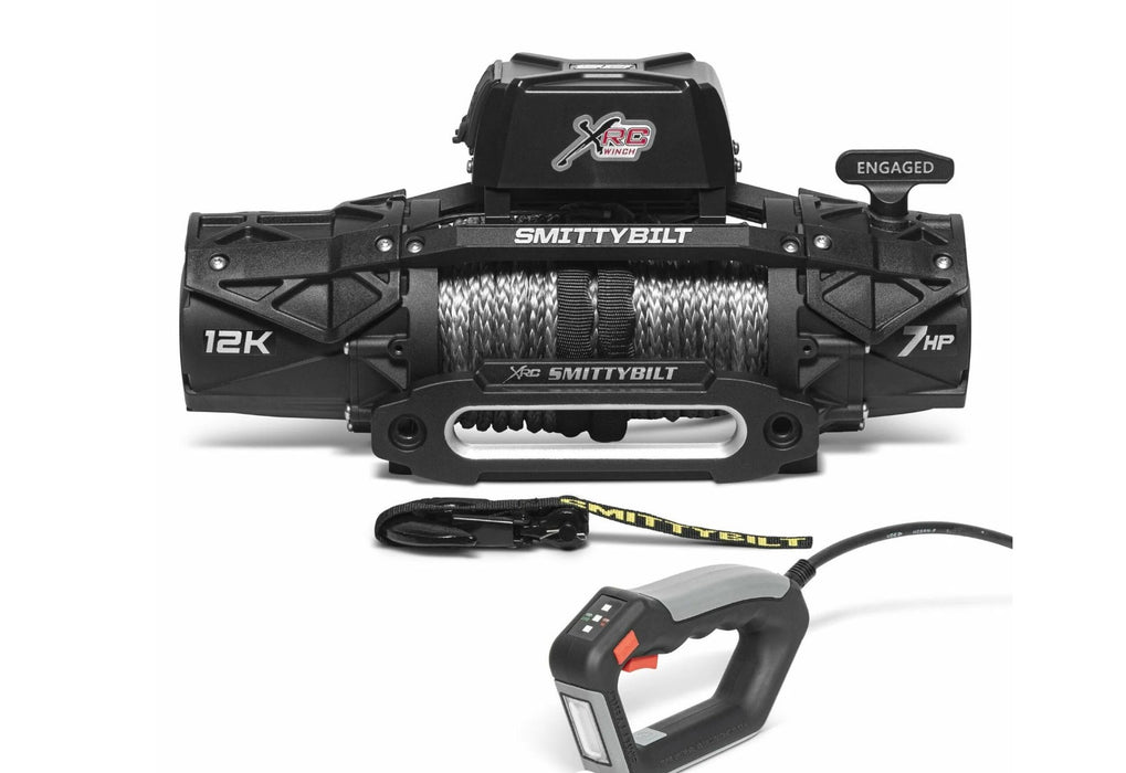 SmittyBilt XRC GEN3 Comp Series 12K Wireless Winch With Synthetic Rope 7hp -Recon Recovery - Recon Recovery