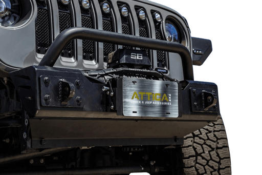 Attica 4x4 Apex Series Front Bumper Skid Plate for 2019 - 2025 Jeep Wrangler & Gladiator JT - Recon Recovery