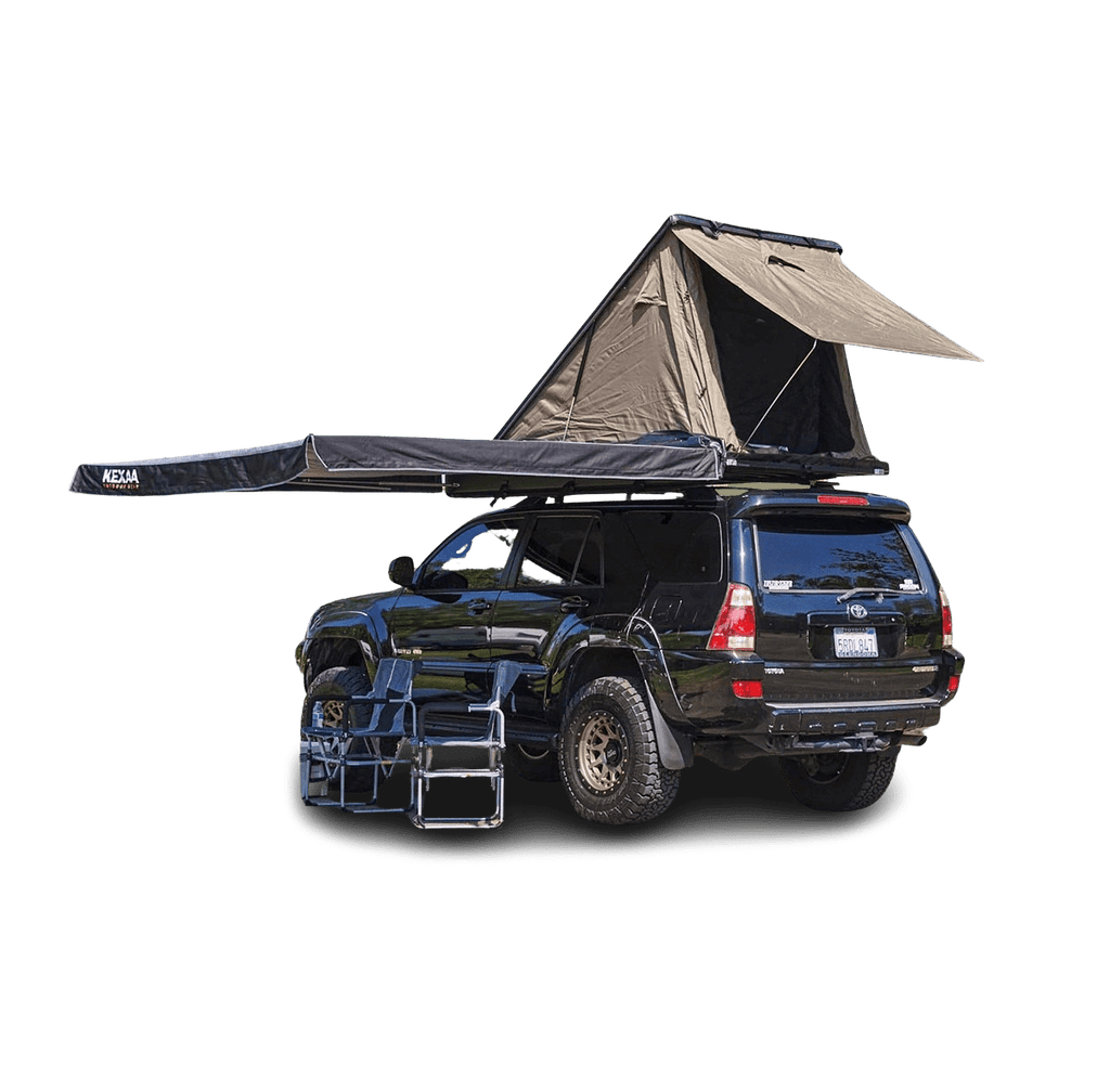 Kexaa Outdoor Gear Quick Deploy Free Standing Awning with LED