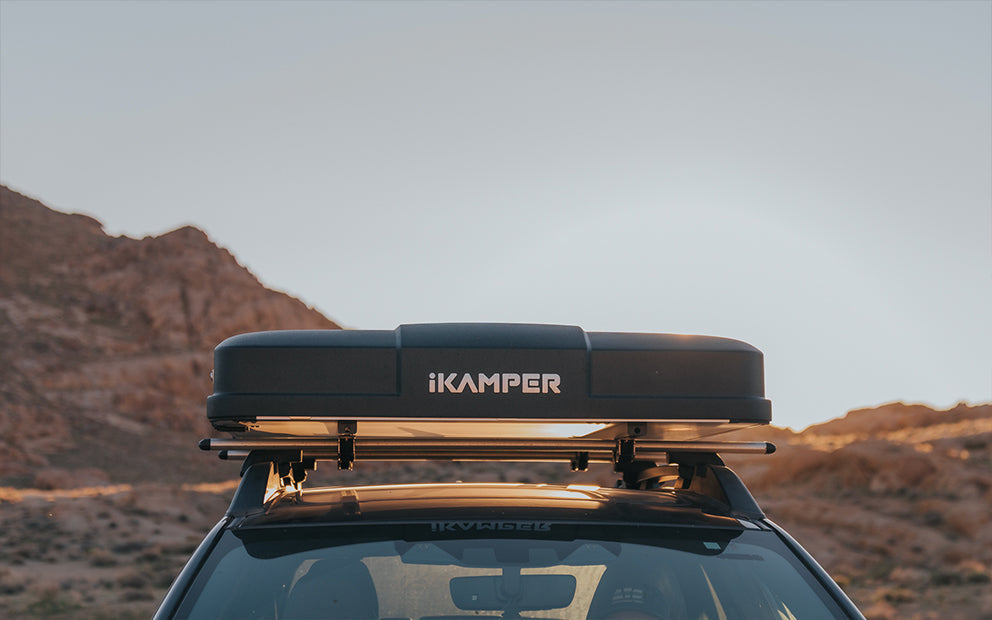 iKamper Skycamp 4.0 Trio Hardshell 2-3 Person Rooftop Tent — 4-Season