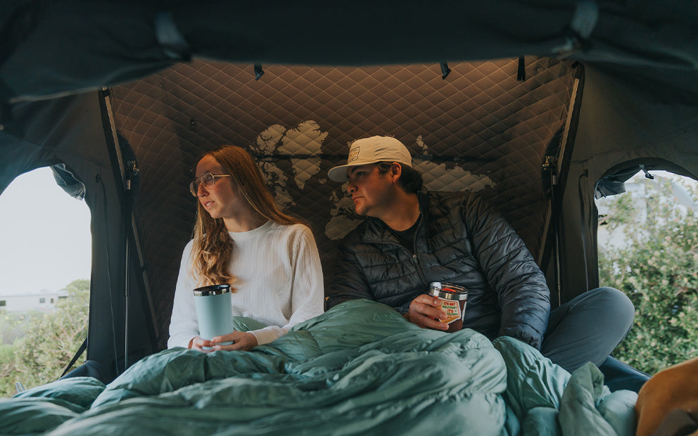 iKamper Skycamp 4.0 Trio Hardshell 2-3 Person Rooftop Tent — 4-Season