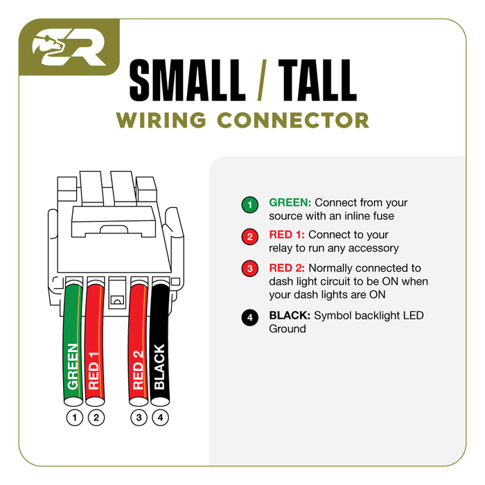 Tall Style Toyota OEM Style "FOG LIGHTS" Switch - Recon Recovery