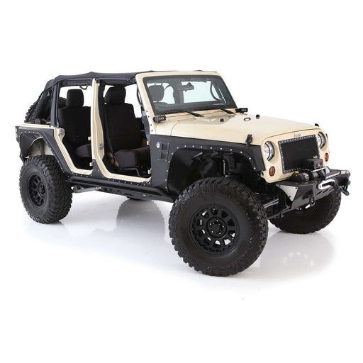 Smittybilt XRC Gen 1 Front Fender Flares for 2008 - 2018 Wrangler JK (Pair) - Recon Recovery - Recon Recovery