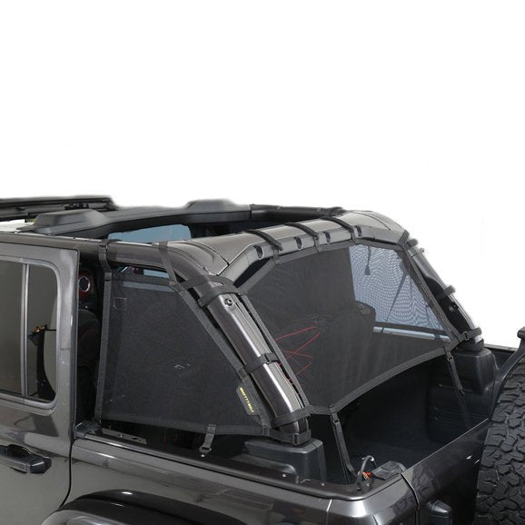 Smittybilt Mesh Sides And Back Shade Bikini Top 18-26 Wrangler JLU ...
