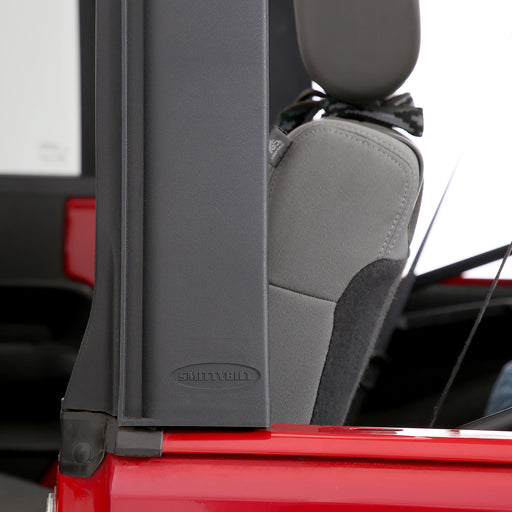 Smittybilt OEM Style Door Surround for Soft Top 2007 - 2018 Jeep Wrangler JK 2Door - Recon Recovery - Recon Recovery