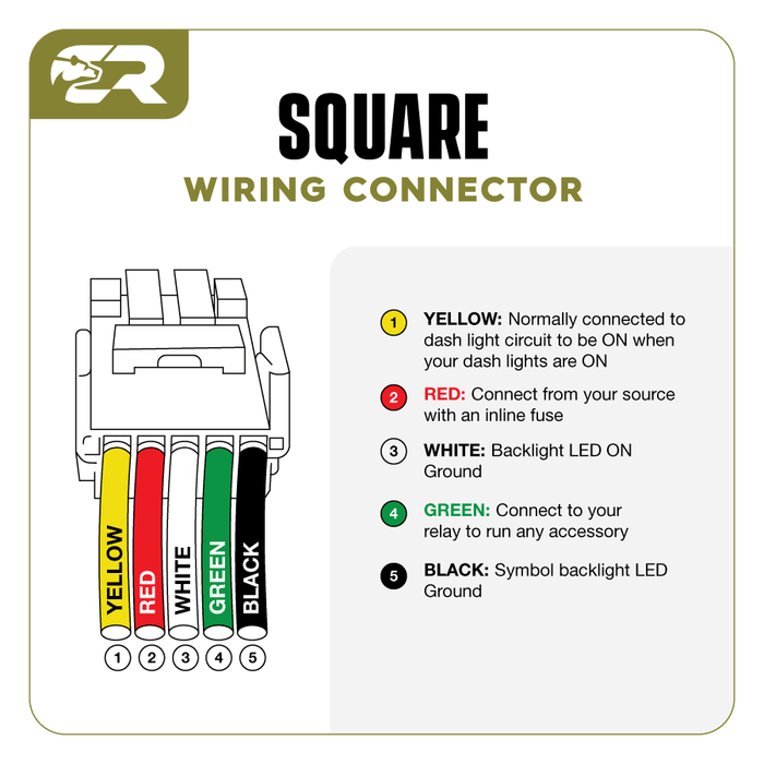 Toyota OEM Square Style "OFF-ROAD LIGHTS" Switch - Recon Recovery