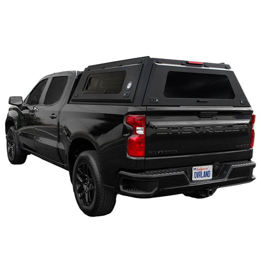 OVS Expedition PRO+ Stainless Steel Truck Cap with Full Windows for 2019 - 2026 GMC Sierra 1500 - Recon Recovery