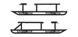 BodyArmor 4x4 No Drilling Frame Mounted Rock Sliders for 2024-2027 Toyota Tacoma - Recon Recovery